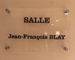 BVDM Plaque Salle Blay