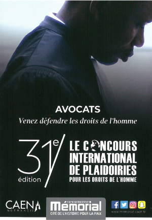 31e concours plaidoiries Caen 2020