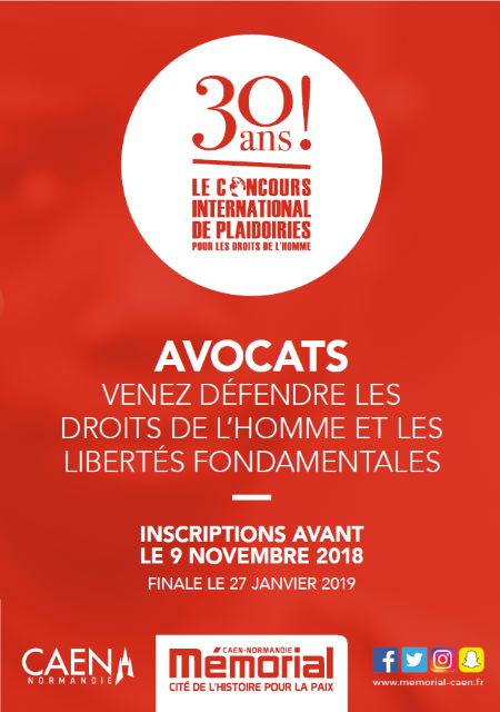 Concours international de plaidoiries 2018 Prog